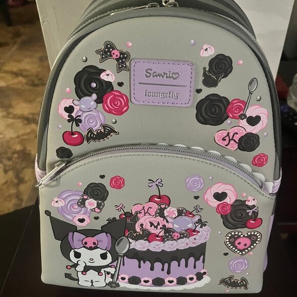 Sanrio Kuromi Loungefly NWT has minor defect see pictures - Picture 1 of 4